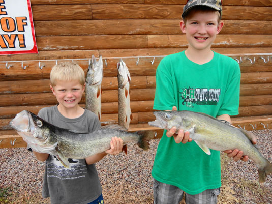Lakes Oahe/Sharpe Pierre Area fishing report for July 4th 5th and 6th 2013