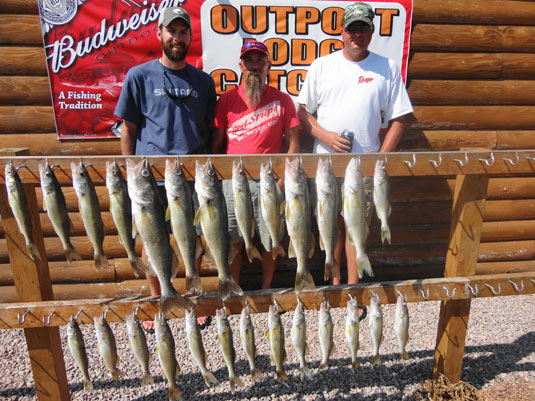 Lake's Oahe/Sharpe Pierre area fishing report for July 11th thru July 14th 2013