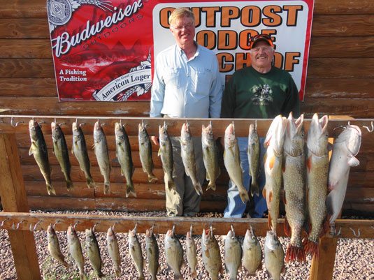 Lakes Oahe/Sharpe fishing report for the Pierre area August 7th to August 10th 2013