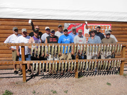 Lakes Oahe/Sharpe fishing report Pierre area for Aug 24th thru the 29th 2013