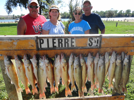 Lakes Oahe/Sharpe Pierre area fishing report for Sept 2nd and 3rd 2013