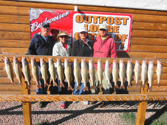 Lakes Oahe/ Sharpe Pierre area fishing report for Sept 16th thru Sept 22nd 2013