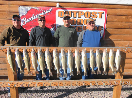 Lakes Oahe/Sharpe Pierre area fishing report for Sept 23 to Sept 28th 2013