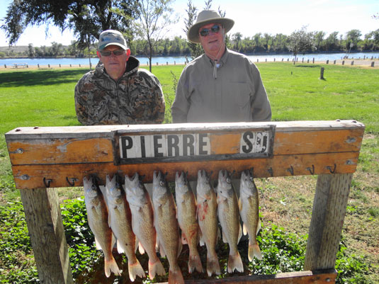 Lakes Oahe/Sharpe Pierre area fishing report for Sept 29th Thru Oct 6th 2013
