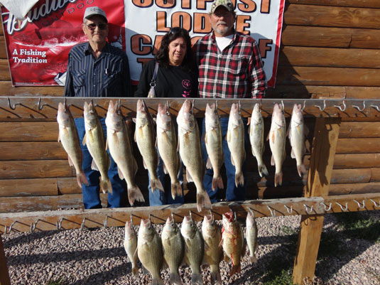 Fishing Report Lakes Oahe/Sharpe Pierre SD for Sept 15th 16th 17th 2014
