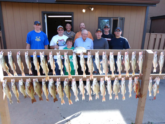 Fishing Report Lakes Oahe/Sharpe Pierre area for the 11th thru the 14th September 2014