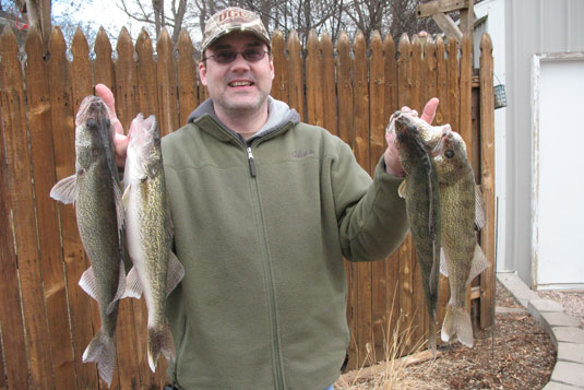 LAKES OAHE/SHARPE PIERRE AREA FISHING REPORT APRIL 1ST TO 7TH 2014