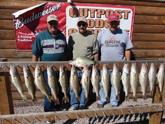 Fishing Report Lakes Oahe/Sharpe Pierre area for Sept 3rd thru the 5th 2014