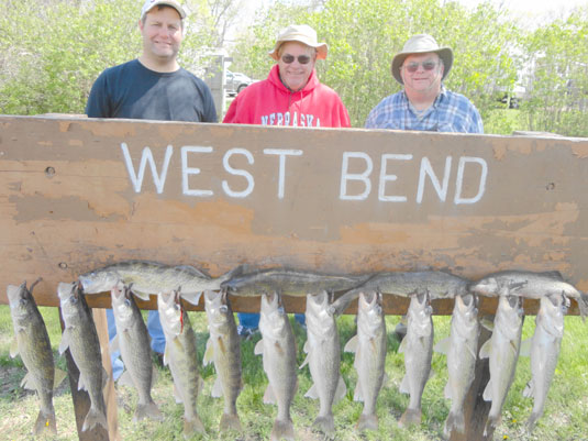 Lakes Oahe/Sharpe Pierre area fishing report for May 15th thru May !8th 2014