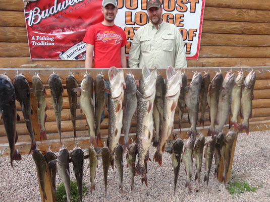 Lakes Oahe/Sharpe Pierre area fishing report for May 18th 19th and 20th 2014