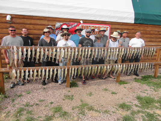 Lakes Oahe/Sharpe Pierre area fishing report for May 21 thru 25th 2014
