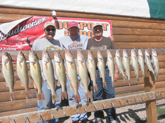 Fishing Report Lakes Oahe/Sharpe Pierre area for Sept 3rd thru the 5th 2014