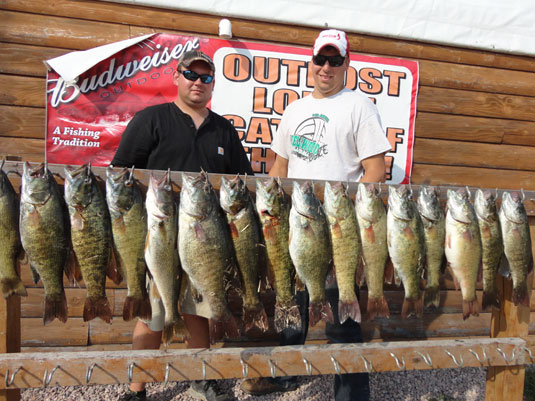Fishing Report Lakes Oahe/Sharpe Pierre SD area for Sept 18th and 19th 2014