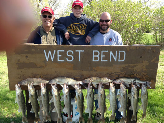 Lakes Oahe/Sharpe Pierre area fishing report for May 9th and 10th 2014