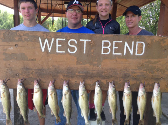 Fishing Report Lakes Oahe/Sharpe Pierre SD for July 24th 25 and 26th 2015