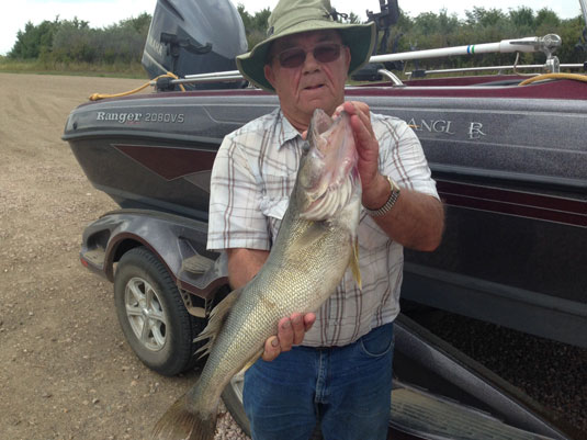 Fishing Report Lakes Oahe/Sharpe Pierre area 5th thru the 8th August 2015