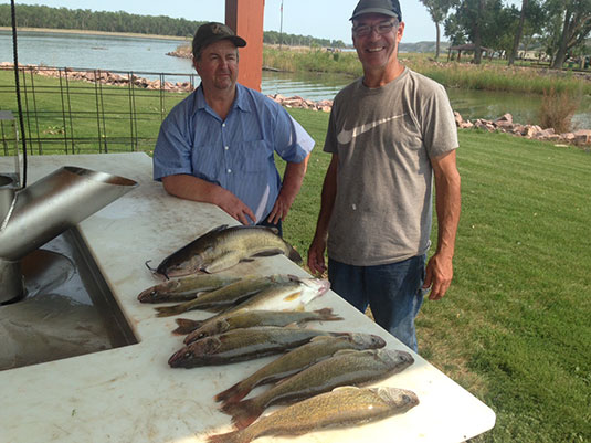 Fishing Report Lakes Oahe/Sharpe Pierre Area for 22nd thru 28th 2015