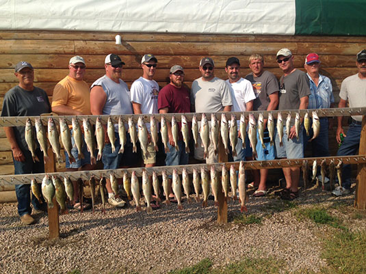 Fishing Report Lakes Oahe/Sharpe Pierre area for Aug 29,30th,31th 2015