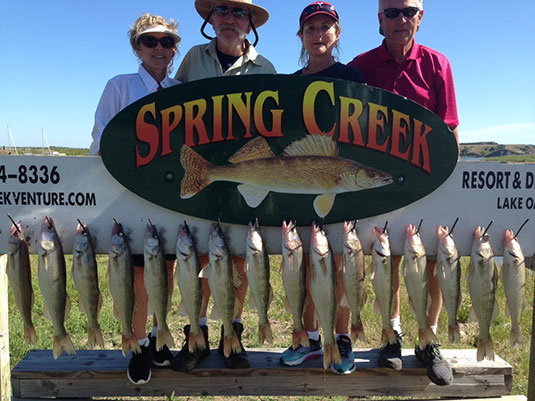 Fishing report Lakes Oahe/Sharpe Pierre area for Sept.1st to the 5th 2015