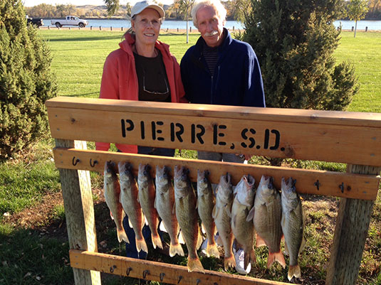 Fishing Report Lakes Oahe/Sharpe Pierre area for October 11th thru the 18th 2015