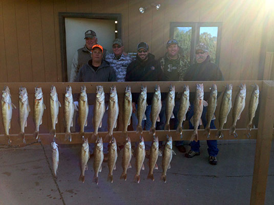 Fishing Report Lakes Oahe/Sharpe Pierre area for October 11th thru the 18th 2015