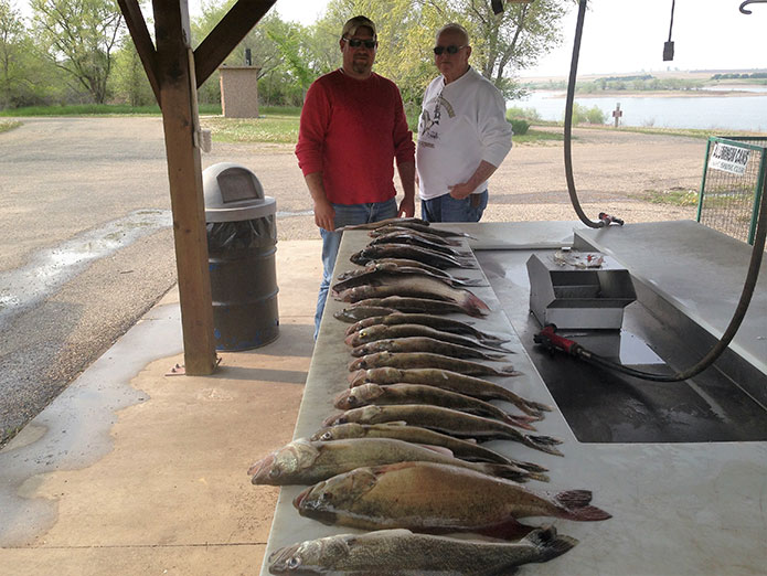 Fishing Report Lakes Oahe/Sharpe Pierre are for May 7th thru the 11th 2016