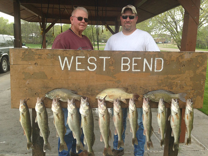 Fishing Report Lakes Oahe/Sharpe Pierre area for May 1st to the 6th 2016