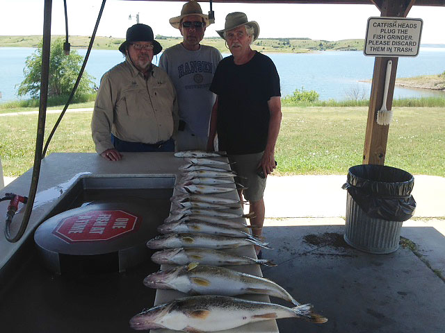 Fishing Report Lakes Oahe/Sharpe Pierre area for June 19th, 20th and 21st 2016