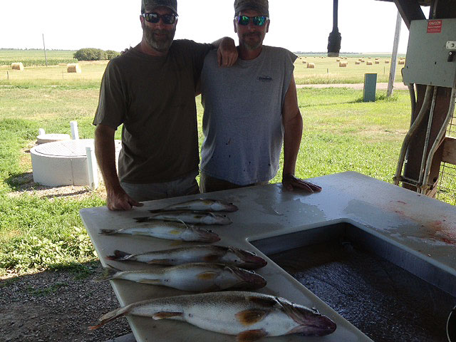 FISHING REPORT LAKES OAHE/SHARPE PIERRE AREA JULY 14th thru the 17th 2016