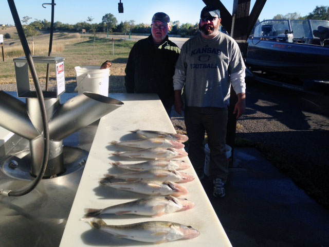 FISHING REPORT LAKES OAHE/SHARPE PIERRE AREA FOR Sept 27th thru Oct 12th 2016