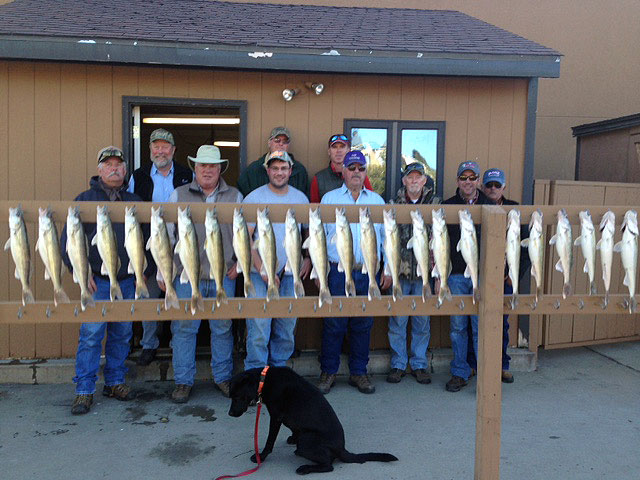FISHING REPORT LAKES OAHE/SHARPE PIERRE AREA FOR OCTOBER 13TH THRU THE 16TH 2016