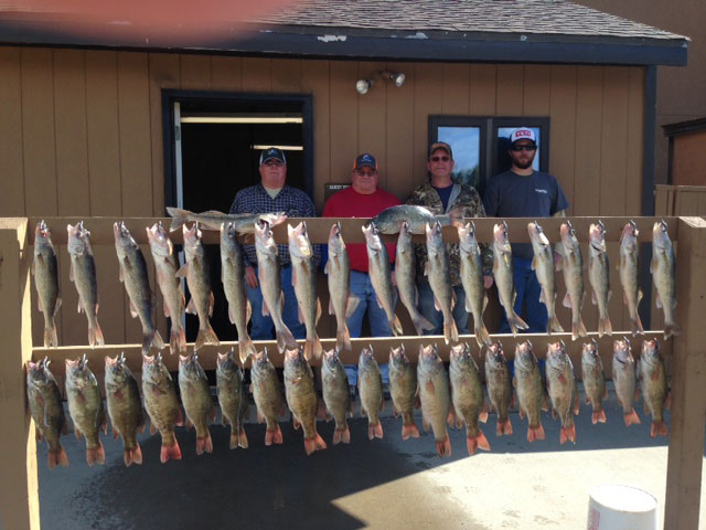FISHING REPORT LAKES OAHE/SHARPE MAY 1ST TO MAY 5 2017