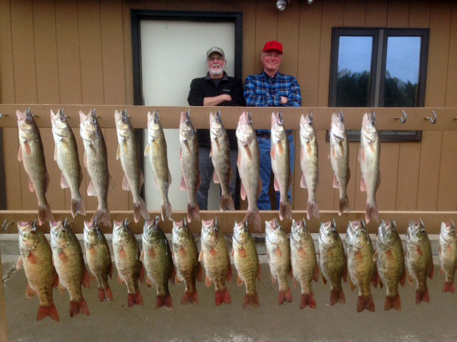 FISHING REPORT LAKES OAHE/SHARPE MAY 7TH TO THE 10TH 2017