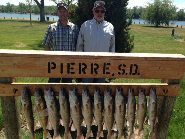 FISHING REPORT LAKES OAHE/SHARPE PIERRE AREA FOR MAY 14TH, 15TH AND 16TH 2017