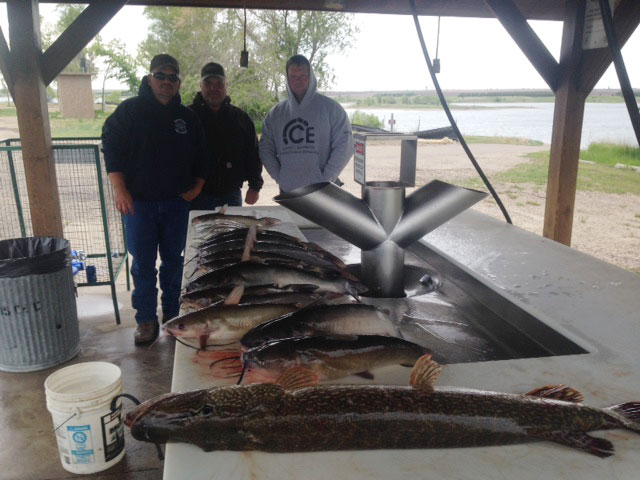 FISHING REPORT PIERRE AREA FOR MAY 20TH 21TH 2017