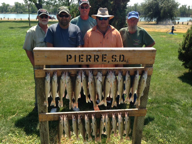 FISHING REPORT LAKES OAHE/SHARPE PIERRE AREA FOR JULY 19TH THRU THE 23RD 2017