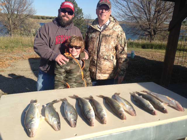 FISHING REPORT LAKES OAHE/SHARPE PIERRE AREA FOR NOVEMBER 10TH THRU THE 20TH 2017