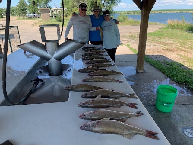 Hutch's Guide Service Fishing Report for Lake Oahe