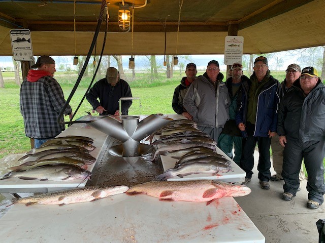 FISHING REPORT LAKES OAHE SHARPE PIERRE AREA FOR UP TO MAY 18TH 2019